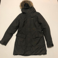 Marmot Womens Winter Coat Faux Fur Size Medium