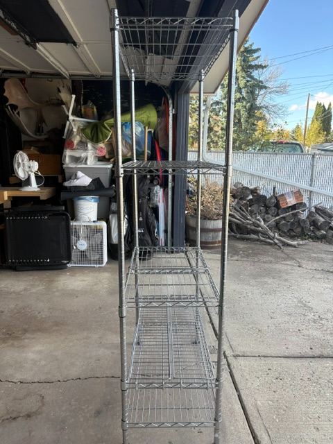 Heavy Duty 6 ft Wire Baker's Rack | Bookcases & Shelving Units ...
