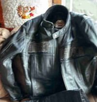 Men’s Harley Davidson, leather coat