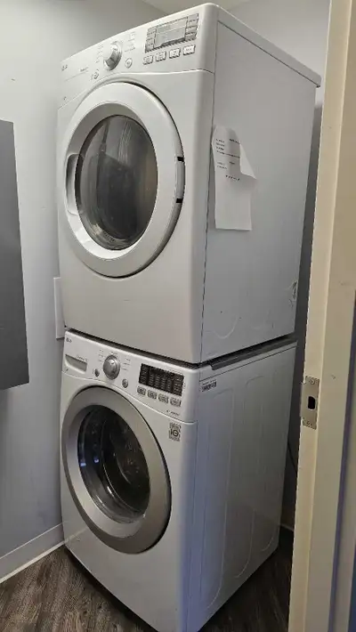 LG Front Loading Washer and Dryer Combo, View more