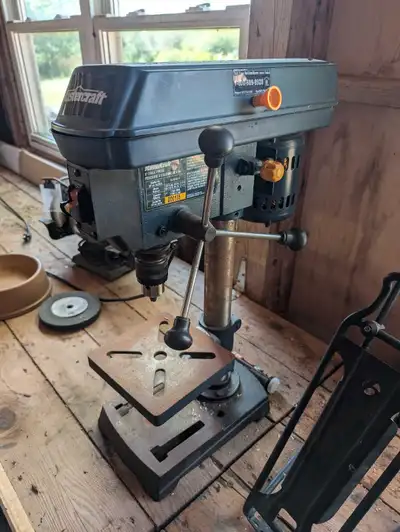 Mastercraft 8" Drill Press. Great shape and works fine.