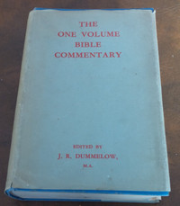 Book: The One Volume Bible Commentary, Complete In One Volume