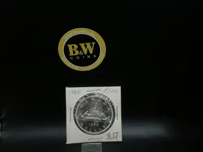 1966 Canada $1 Coin $27 The 1966 Canada $1 coin, also known as the Canadian silver dollar, features...
