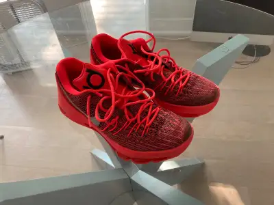 Nike KD 8 Bright Crimson Mens Size 9 Basketball Shoes, View more