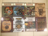 Dungeons and Dragons Massive Book Collection RPG AD&D For Sale!