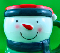 SNOWMAN FROSTY SLURP JOLLY EGGNOG CUP—Gift Ready-Brand New Boxed