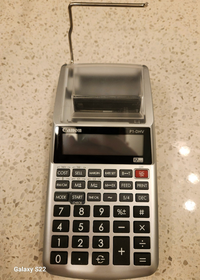 Printing calculator  in General Electronics in Edmonton