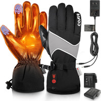 Size M Electric Heated Gloves Rechargeable Men Women Touchscreen