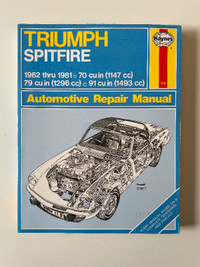 Haynes TRIUMPH Spitfire Automotive Repair Manual