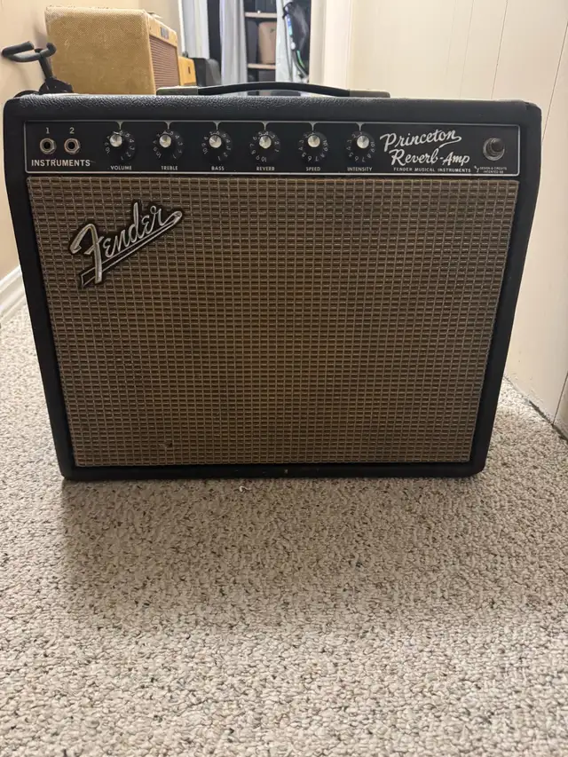 1966 fender princeton reverb in Amps & Pedals in Oshawa / Durham Region - Image 2
