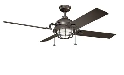 Kichler Maor 65" Indoor / Outdoor Fan - New In Box Save $500, View more
