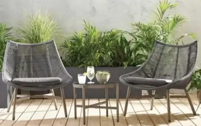 PATIO CHAIR & TABLE SET, View more