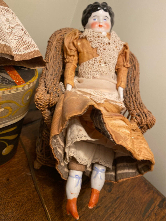 Two Antique Dolls in Arts & Collectibles in Kingston - Image 4