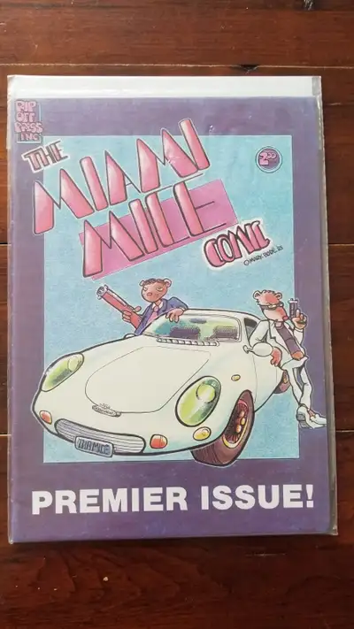 The Miami Mice Comic - issue 1 - first issue - Dec 1984, View more