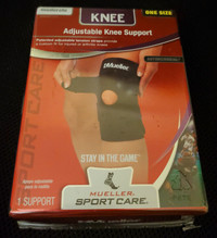 Mueller Sports Care Adjustable Knee  Support One Size Fits All