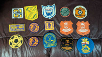 Various vintage sports team patches - Orangeville, Georgetown 