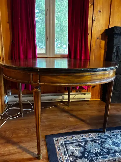 Extendable Round Wooden Dining Table, View more
