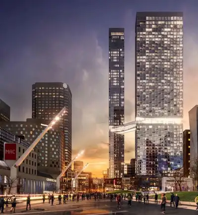 Luxury 1 bedroom condo near Metro station Place des arts