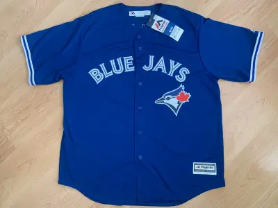 New - MLB Toronto Blue Jays #20 Donaldson Navy Blue Jersey - XL, View more