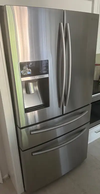 Samsung RF28HMEDBSR French Door Refrigerator, 36 inch Width, View more