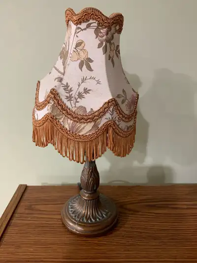 Antique table lamp, View more