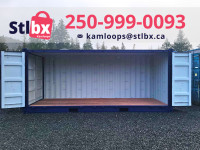 Side Open 20-Foot Shipping Containers in Kamloops