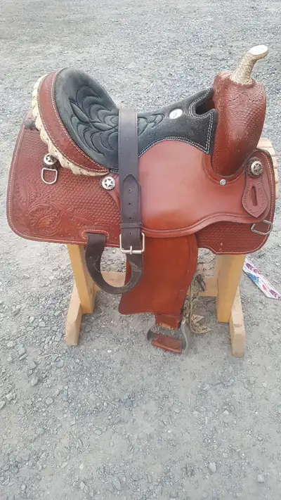 Barrel/Trail Riding Saddle, View more