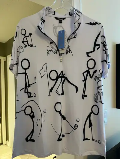 Women’s AceGolfs Quarterzip Golfshirt - Brand New, View more