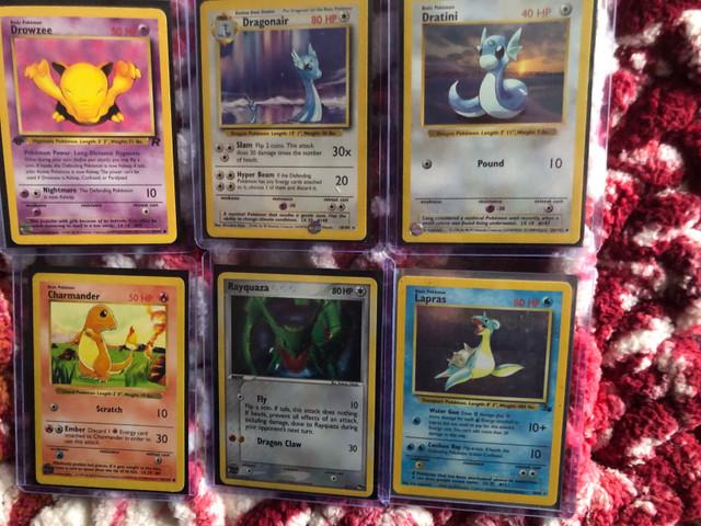 RARE VINATAGE POKÉMON CARDS in Arts & Collectibles in St. Albert - Image 2
