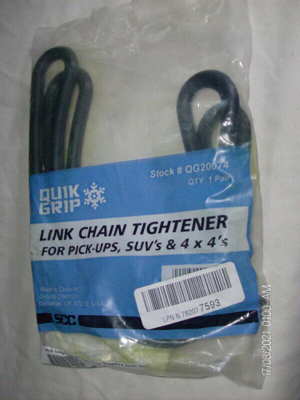 quikgrip link chain tighteners1pr. for pick-ups, suv's &4x4's in Tires & Rims in City of Toronto - Image 3