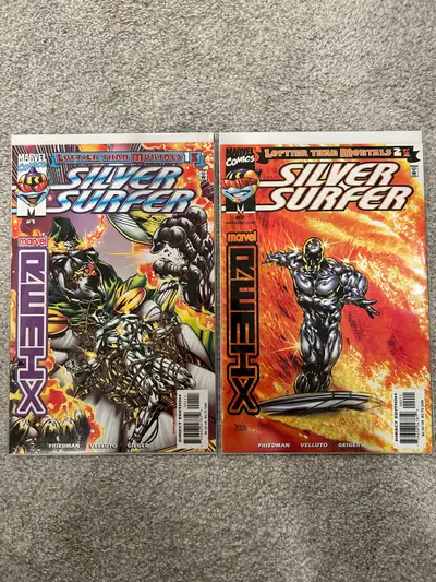 Silver Surfer Loftier Than Mortals #1-2 Mini Series (1999), View more