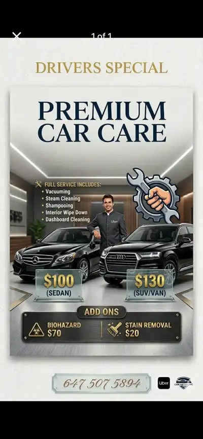 car cleaning, View more