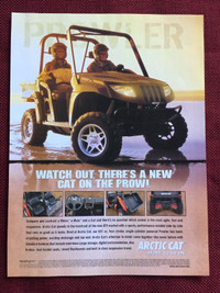 2006 Arctic Cat Prowler Original Ad