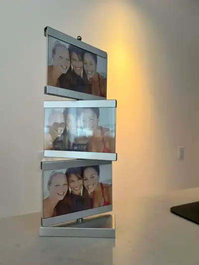 3-pictures Photo Frame, View more