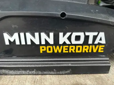 Minn Kota Trolling Motor - Power drive, 55 lb thrust 54" shaft with BT - micro remote foot pedal mou...