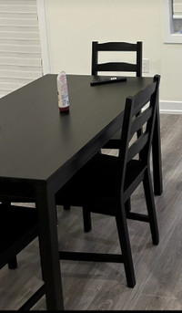 Moving out : Dining table and tv table available for sale - $200