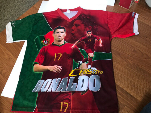 Cristiano Ronaldo XL picture tee Portugal Soccer Man United in Men's in London