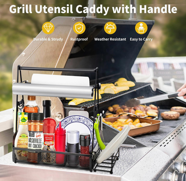 New BBQ Grill Caddy in BBQs & Outdoor Cooking in Markham / York Region - Image 2