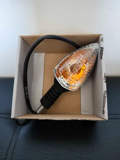 Brand New - open box ( never been used ) KTM Flasher blinker light, perfect for enhancing your motor...