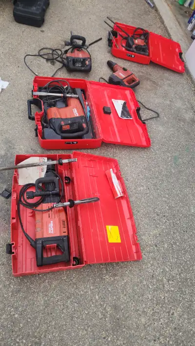 hilti te 905 jack hammer case pointed bit 795 $$, View more