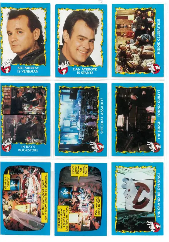 Ghostbusters items: trading cards, DVD, soundtrack, calendar in Arts & Collectibles in Calgary - Image 2