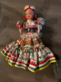 Vintage Hungarian doll