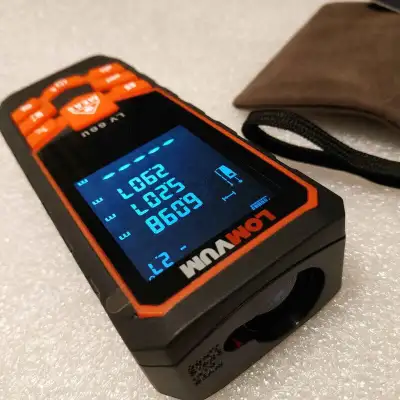 *Brand New 165ft 50m Laser Distance Meter Auto Level Finder, Measurement Range Finder, Angle meter M...
