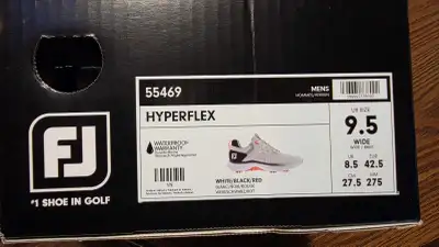 New FootJoy HyperFlex golf shoes size 9.5 Wide, View more