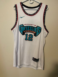 Vancouver Grizzlies Ja Morant basketball jersey large 