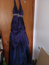 Purple grad dress size 18