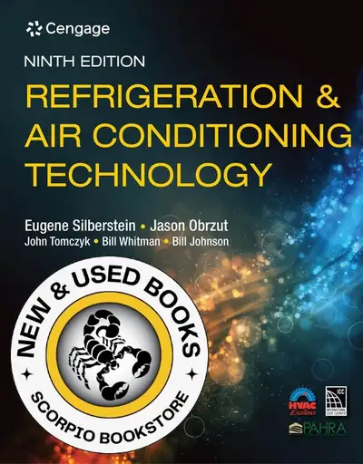 Refrigeration & Air Conditioning Technology 9E 9780357122273, View more