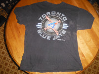 Vintage 1993 Authentic Toronto Blue Jays T-Shirt and Cap