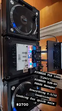 Pioneer PLX 1000, Pioneer S9, Phase 