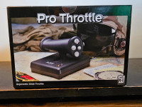 CH Products Pro Throttle for flight simulation. New, sealed.